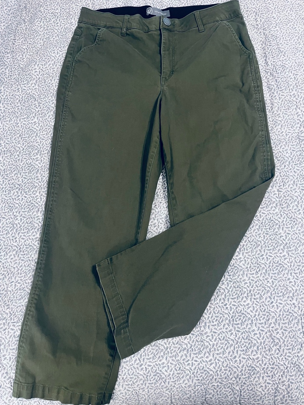 Wit & Wisdom Absolution Twill Pants, Size 14